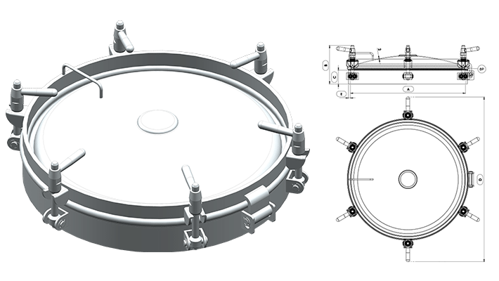 Puerta aleación especial duplex, superduplex, hastelloy